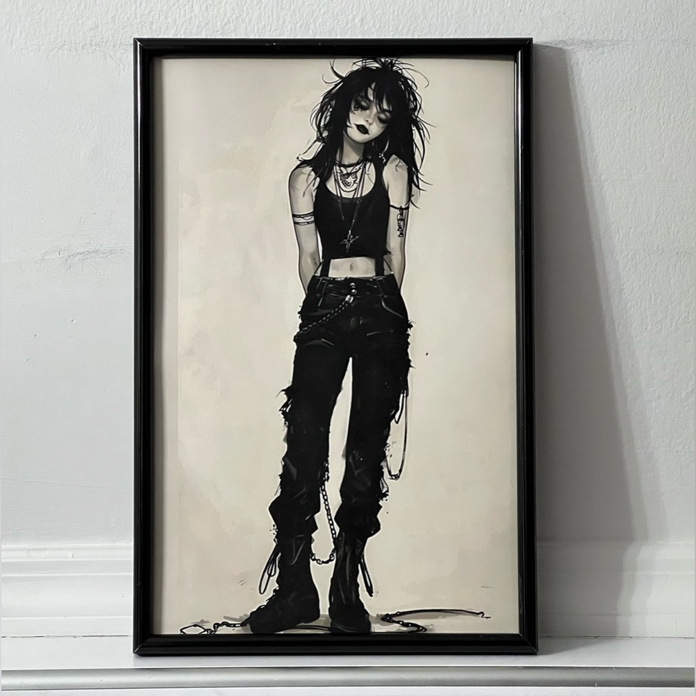 Sandman Death Art Poster